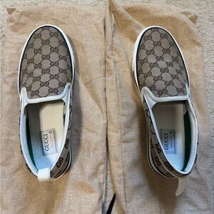 Gucci Women's Tennis 1977 Slip-On Sneakers Size 41